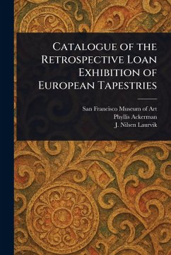 Cover Catalogue of the Retrospective Loan Exhibition of European Tapestries