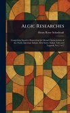Algic Researches Algic Researches