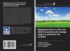 Regeneración in vitro de alta frecuencia de mungo negro y guisante de césped