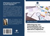 Offenlegung von Informationen zur Rechnungslegung für operative Segmente Offenlegung von Informationen zur Rechnungslegung für operative Segmente