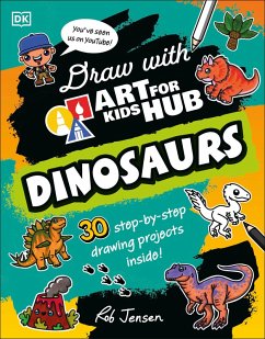 Draw with Art for Kids Hub Dinosaurs (eBook, ePUB) Cover Draw with Art for Kids Hub Dinosaurs (eBook, ePUB)