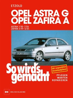 Cover Opel Astra G 3/98 bis 2/04, Opel Zafira A 4/99 bis 6/05 (eBook, PDF)