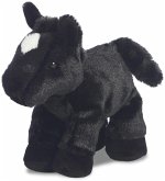 Aurora 13297 - Mini Flopsies Pferd Beau Black Horse, Plüschtier, ca. 20 cm Aurora 13297 - Mini Flopsies Pferd Beau Black Horse, Plüschtier, ca. 20 cm