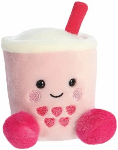 Cover Aurora 77223 - Palm Pals Tangy Heart Boba, Bubbletea, Plüschfigur, 13 cm