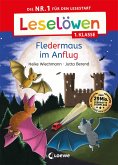 Leselöwen 1. Klasse - Fledermaus im Anflug (eBook, ePUB)