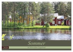 Cover Sommer in Schwedens Lappland (Wandkalender 2026 DIN A3 quer), CALVENDO Monatskalender