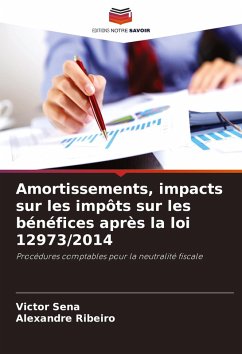 Cover Amortissements, impacts sur les impôts sur les bénéfices après la loi 12973/2014