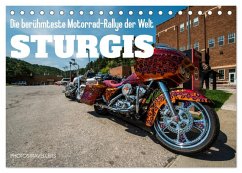 Cover Sturgis - Die berühmteste Motorrad-Rallye der Welt (Tischkalender 2026 DIN A5 quer), CALVENDO Monatskalender