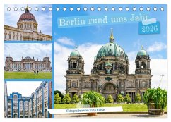 Cover Berlin rund ums Jahr (Tischkalender 2026 DIN A5 quer), CALVENDO Monatskalender