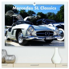 Mercedes SL Classics (hochwertiger Premium Wandkalender 2026 DIN A2 quer), Kunstdruck in Hochglanz Mercedes SL Classics (hochwertiger Premium Wandkalender 2026 DIN A2 quer), Kunstdruck in Hochglanz