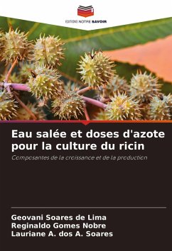 Cover Eau salée et doses d'azote pour la culture du ricin