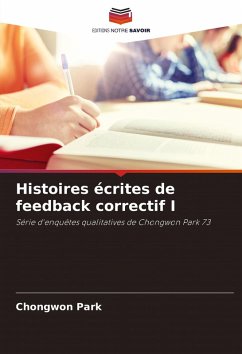 Cover Histoires écrites de feedback correctif I