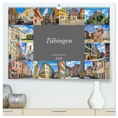 Tübingen Stadtansichten (hochwertiger Premium Wandkalender 2026 DIN A2 quer), Kunstdruck in Hochglanz Tübingen Stadtansichten (hochwertiger Premium Wandkalender 2026 DIN A2 quer), Kunstdruck in Hochglanz