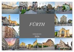 Fürth Impressionen (Tischkalender 2026 DIN A5 quer), CALVENDO Monatskalender Fürth Impressionen (Tischkalender 2026 DIN A5 quer), CALVENDO Monatskalender