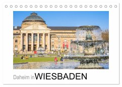 Daheim in Wiesbaden (Tischkalender 2026 DIN A5 quer), CALVENDO Monatskalender