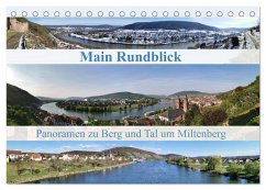 Main Rundblick (Tischkalender 2026 DIN A5 quer), CALVENDO Monatskalender Main Rundblick (Tischkalender 2026 DIN A5 quer), CALVENDO Monatskalender