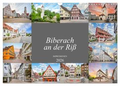 Biberach an der Riß Impressionen (Wandkalender 2026 DIN A3 quer), CALVENDO Monatskalender Biberach an der Riß Impressionen (Wandkalender 2026 DIN A3 quer), CALVENDO Monatskalender