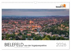 Cover BIELEFELD aus der Vogelperspektive (Wandkalender 2026 DIN A3 quer), CALVENDO Monatskalender