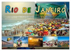 Cover Rio de Janeiro, Stadt des Sonnenscheins (Wandkalender 2026 DIN A2 quer), CALVENDO Monatskalender