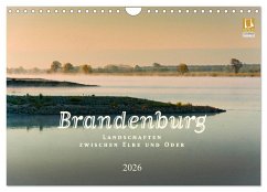 Cover Brandenburg - Landschaften zwischen Elbe und Oder (Wandkalender 2026 DIN A4 quer), CALVENDO Monatskalender