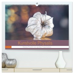 Kunstvolle Physalis-Kleine Frucht von großer Faszination (hochwertiger Premium Wandkalender 2026 DIN A2 quer), Kunstdruck in Hochglanz