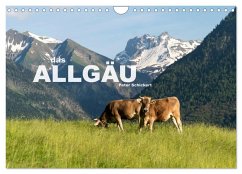 das Allgäu (Wandkalender 2026 DIN A4 quer), CALVENDO Monatskalender das Allgäu (Wandkalender 2026 DIN A4 quer), CALVENDO Monatskalender