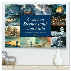 Cover Zwischen Sternenstaub und Stille (hochwertiger Premium Wandkalender 2026 DIN A2 quer), Kunstdruck in Hochglanz