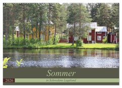 Cover Sommer in Schwedens Lappland (Wandkalender 2026 DIN A2 quer), CALVENDO Monatskalender