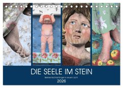Cover DIE SEELE IM STEIN (Tischkalender 2026 DIN A5 quer), CALVENDO Monatskalender