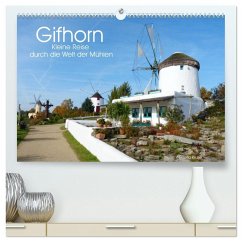 Gifhorn - Kleine Reise durch die Welt der Mühlen (hochwertiger Premium Wandkalender 2026 DIN A2 quer), Kunstdruck in Hochglanz