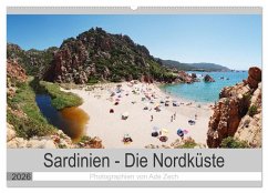 Sardinien - Die Nordküste (Wandkalender 2026 DIN A2 quer), CALVENDO Monatskalender