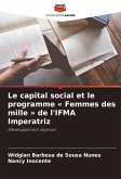 Le capital social et le programme ' Femmes des mille ' de l'IFMA Imperatriz