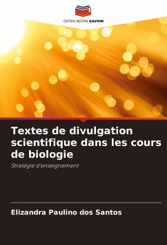 Cover Textes de divulgation scientifique dans les cours de biologie