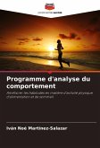 Programme d'analyse du comportement