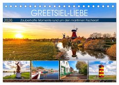 GREETSIEL-LIEBE (Tischkalender 2026 DIN A5 quer), CALVENDO Monatskalender