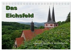 Cover Das Eichsfeld - idyllisch, historisch, wunderschön (Tischkalender 2026 DIN A5 quer), CALVENDO Monatskalender
