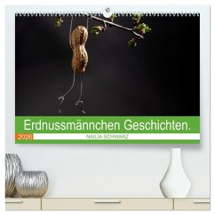 Erdnussmännchen Geschichten. (hochwertiger Premium Wandkalender 2026 DIN A2 quer), Kunstdruck in Hochglanz