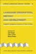 Language Description, History and... - Bild 1