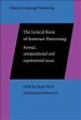 The Lexical Basis of Sentence Processing - Bild 1