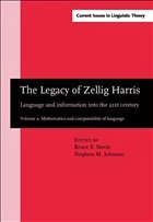 The Legacy of Zellig Harris The Legacy of Zellig Harris