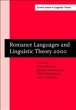 Romance Languages and Linguistic Theory... - Bild 1
