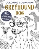 Coloring Companion Greyhound Dog Coloring Companion Greyhound Dog