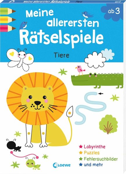 Meine allerersten Rätselspiele - Tiere. Meine allerersten Rätselspiele - Tiere.
