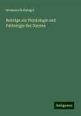 Beiträge zur Physiologie und Pathologie des Darmes Beiträge zur Physiologie und Pathologie des Darmes