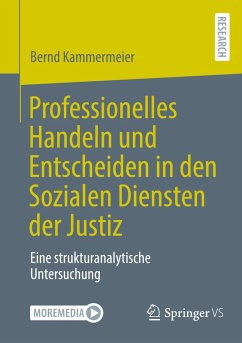 Cover Professionelles Handeln und Entscheiden in den Sozialen Diensten der Justiz