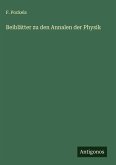 Beiblätter zu den Annalen der Physik
