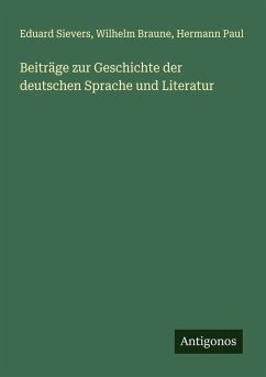 Cover Beiträge zur Geschichte der deutschen Sprache und Literatur