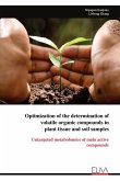 Optimization of the determination of volatile organic compounds in plant tissue and soil samples Optimization of the determination of volatile organic compounds in plant tissue and soil samples