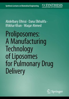 Cover Proliposomes: A Manufacturing Technology of Liposomes for Pulmonary Drug Delivery (eBook, PDF)