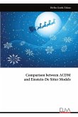 Comparison between ΛCDM and Einstein-De Sitter Models Comparison between ΛCDM and Einstein-De Sitter Models
